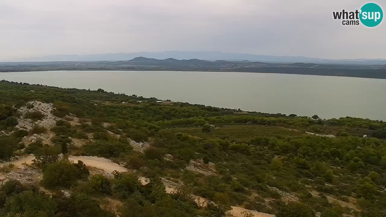 Spletna kamera Pakoštane – Drage – Kornati – Vransko Jezero
