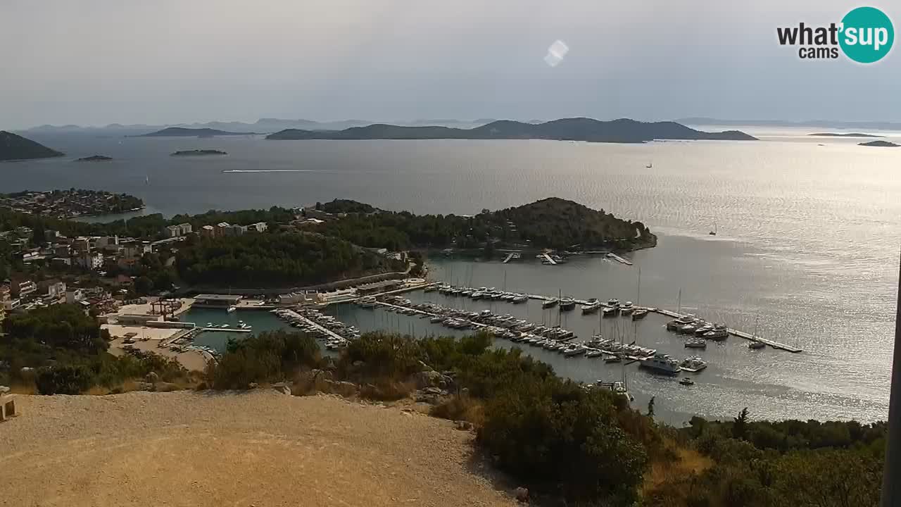 Spletna kamera Pakoštane – Drage – Kornati – Vransko Jezero