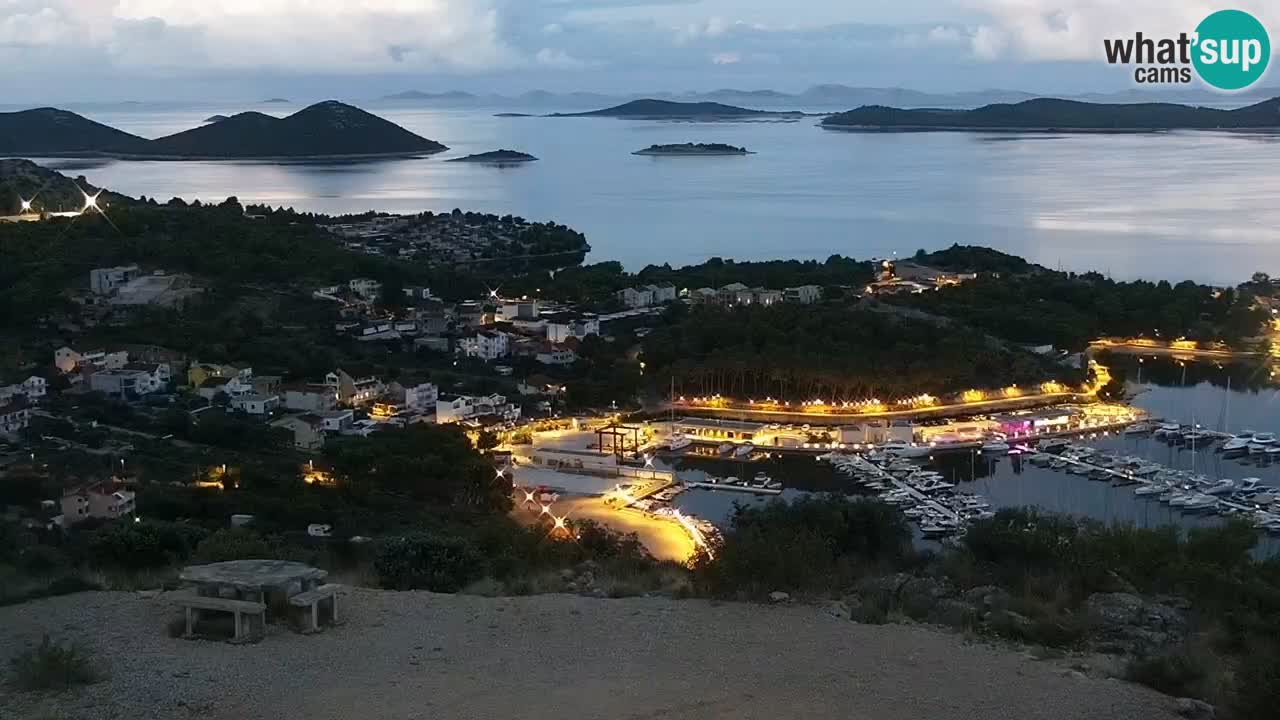 Webcam Pakoštane – Drage – Kornati – Vransko Jezero