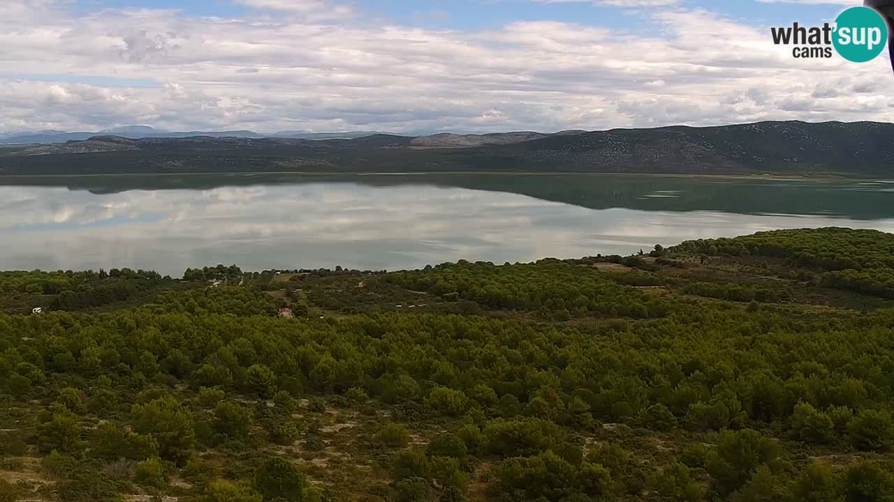 Spletna kamera Pakoštane – Drage – Kornati – Vransko Jezero