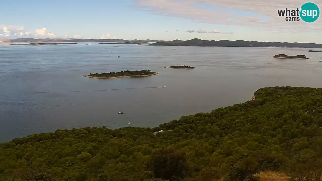 Webcam Pakoštane – Drage – Kornati – Vransko Jezero