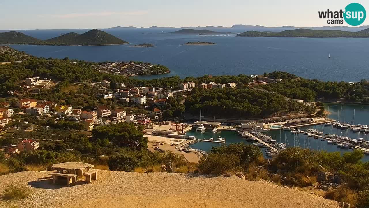 Webcam Pakoštane – Drage – Kornati – Vransko Jezero