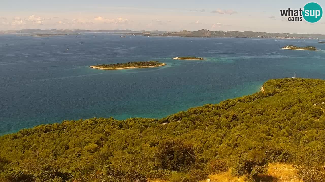 Webcam Pakoštane – Drage – Kornati – Vransko Jezero