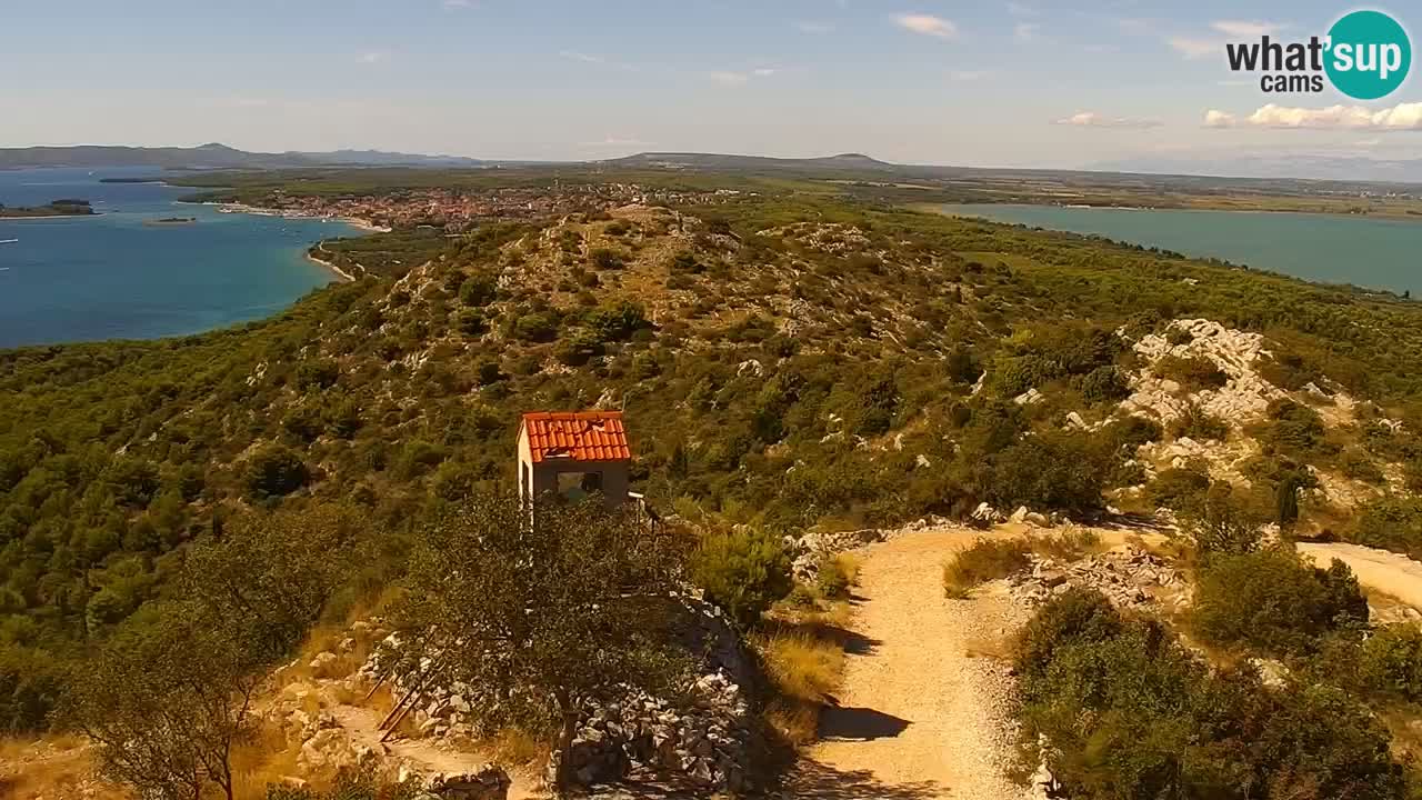 Webcam Pakoštane – Drage – Kornati – Vransko Jezero