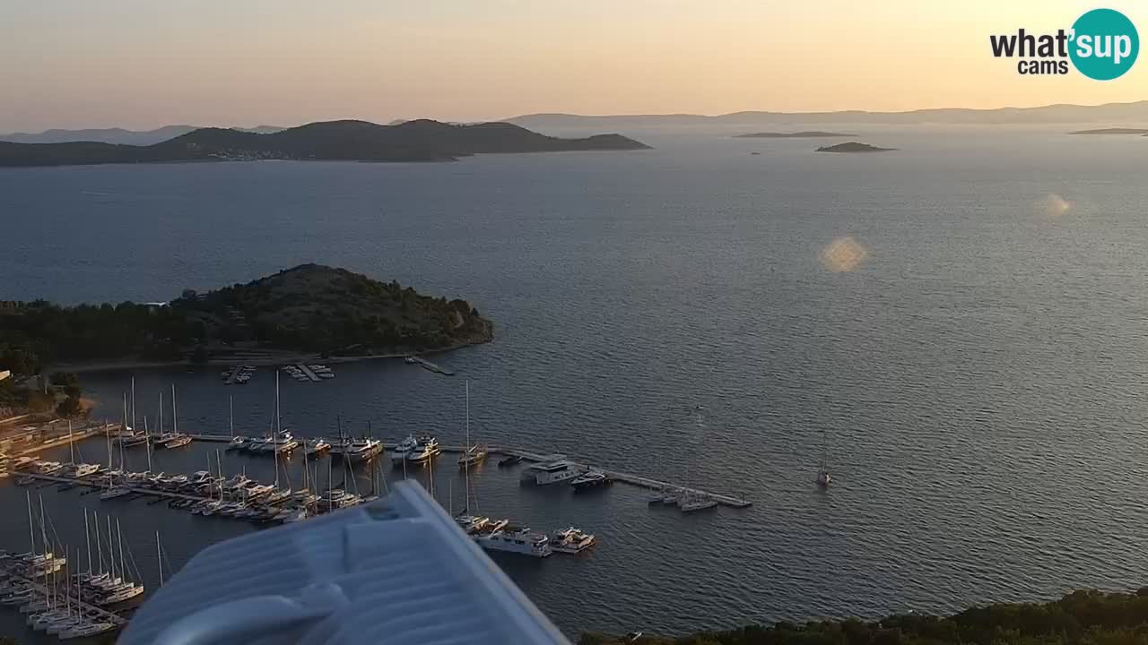 Webcam Pakoštane – Drage – Kornati – Vransko Jezero