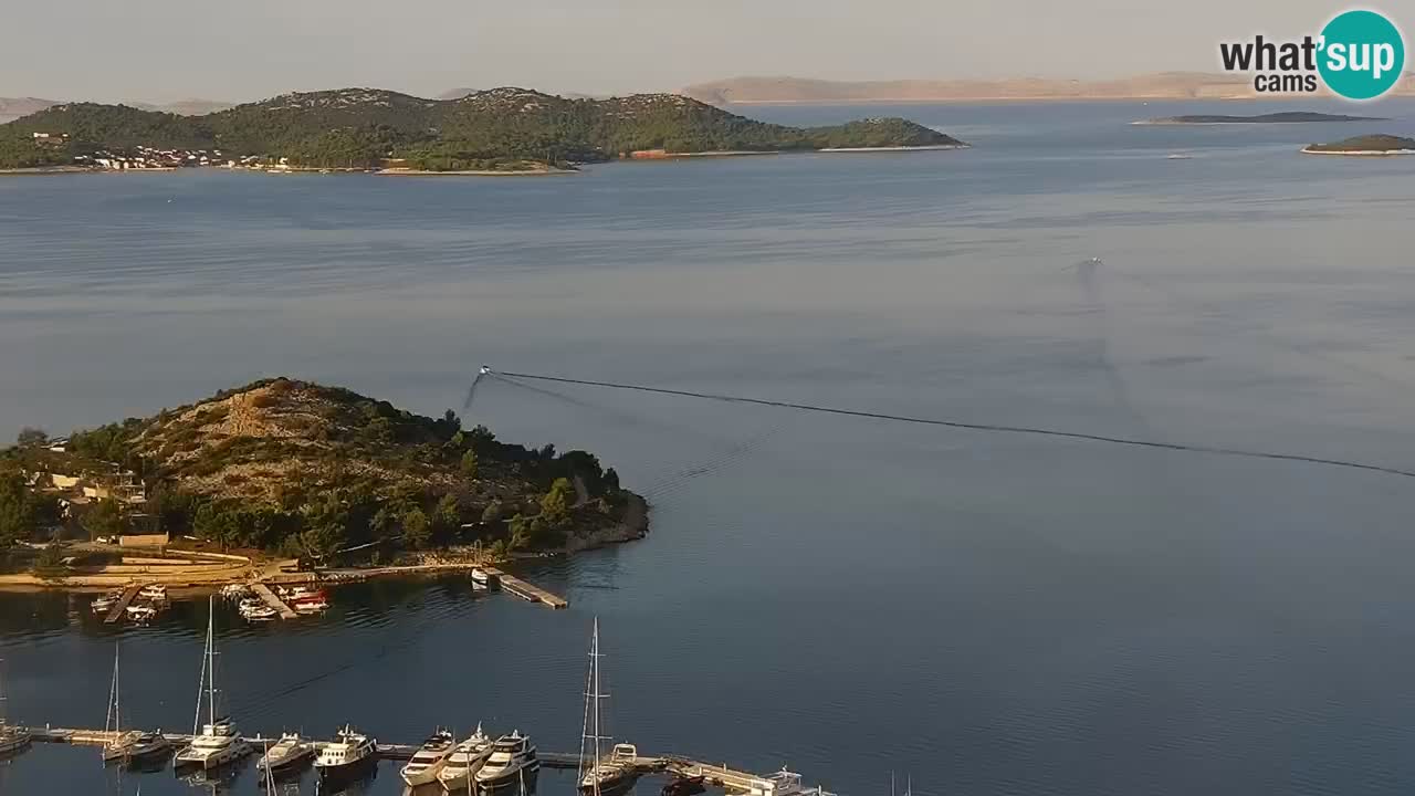 Webcam Pakoštane – Drage – Kornati – Vransko Jezero