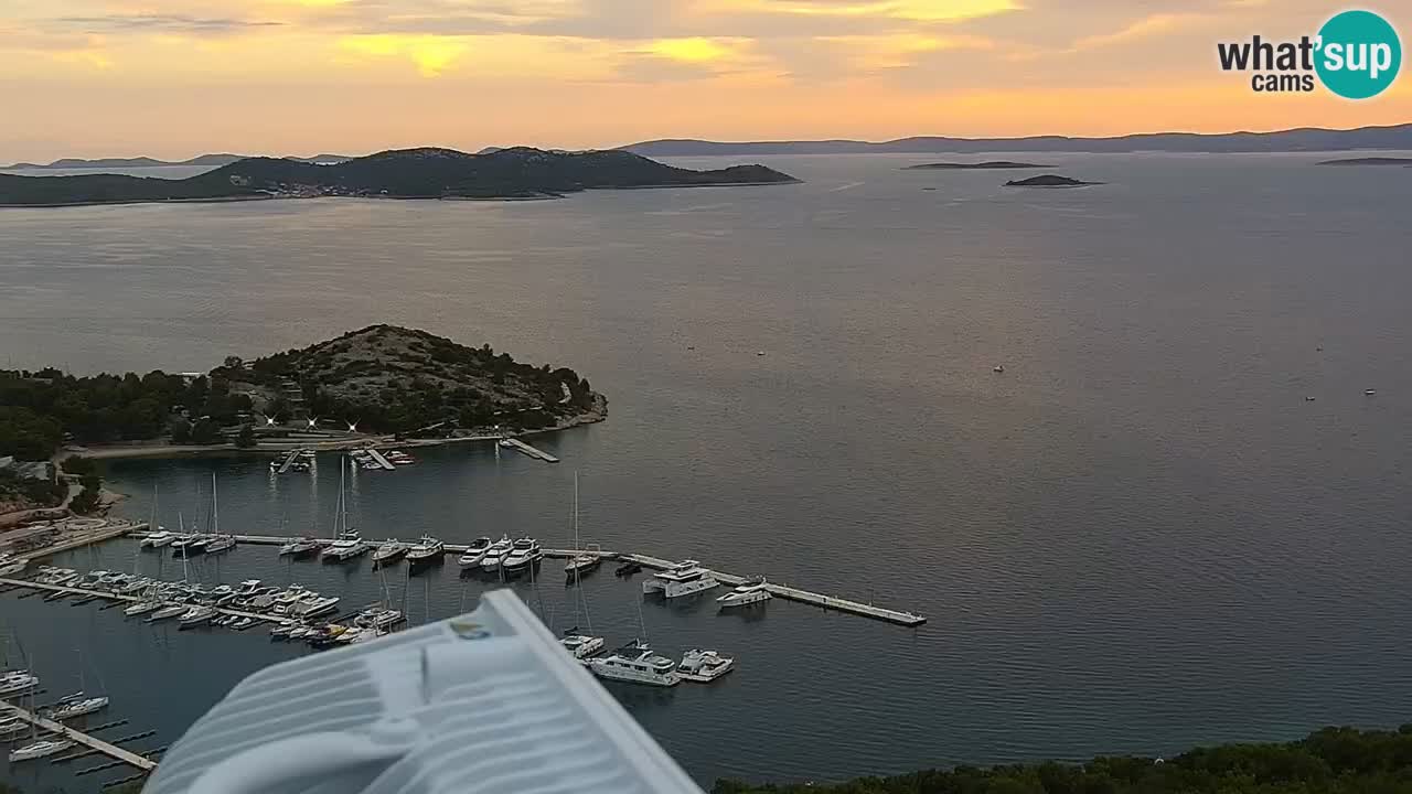 Webcam Pakoštane – Drage – Kornati – Vransko Jezero