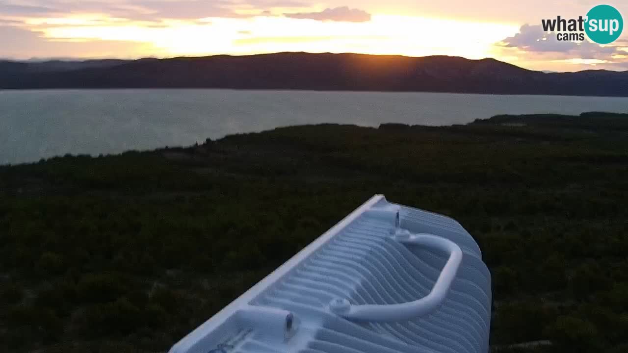 Webcam Pakoštane – Drage – Kornati – Vransko Jezero