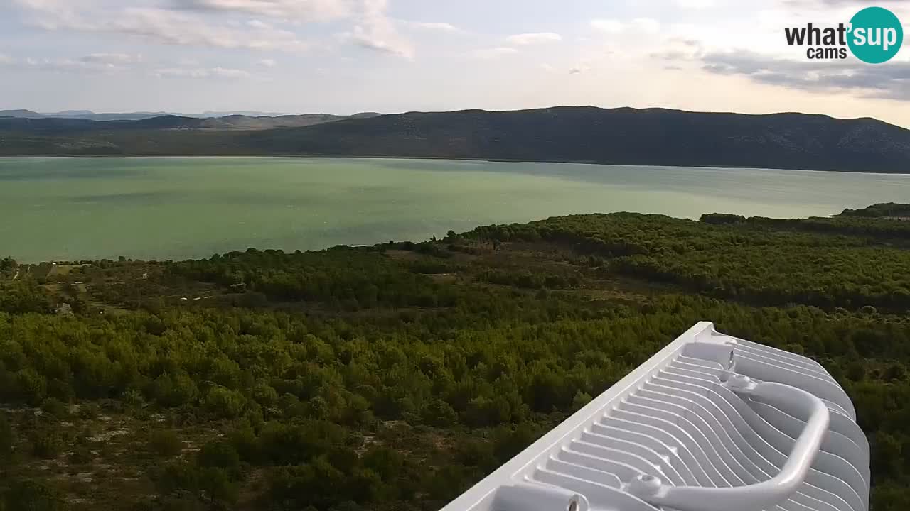 Webcam Pakoštane – Drage – Kornati – Vransko Jezero