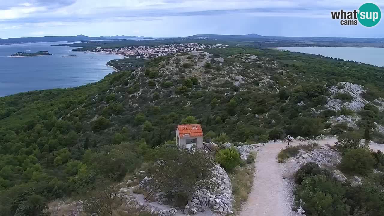 Spletna kamera Pakoštane – Drage – Kornati – Vransko Jezero