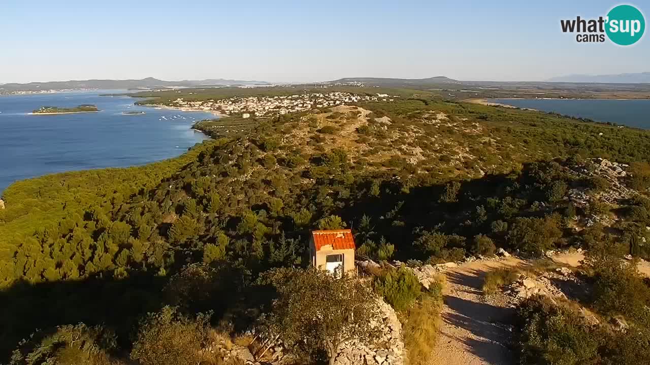 Webcam Pakoštane – Drage – Kornati – Vransko Jezero