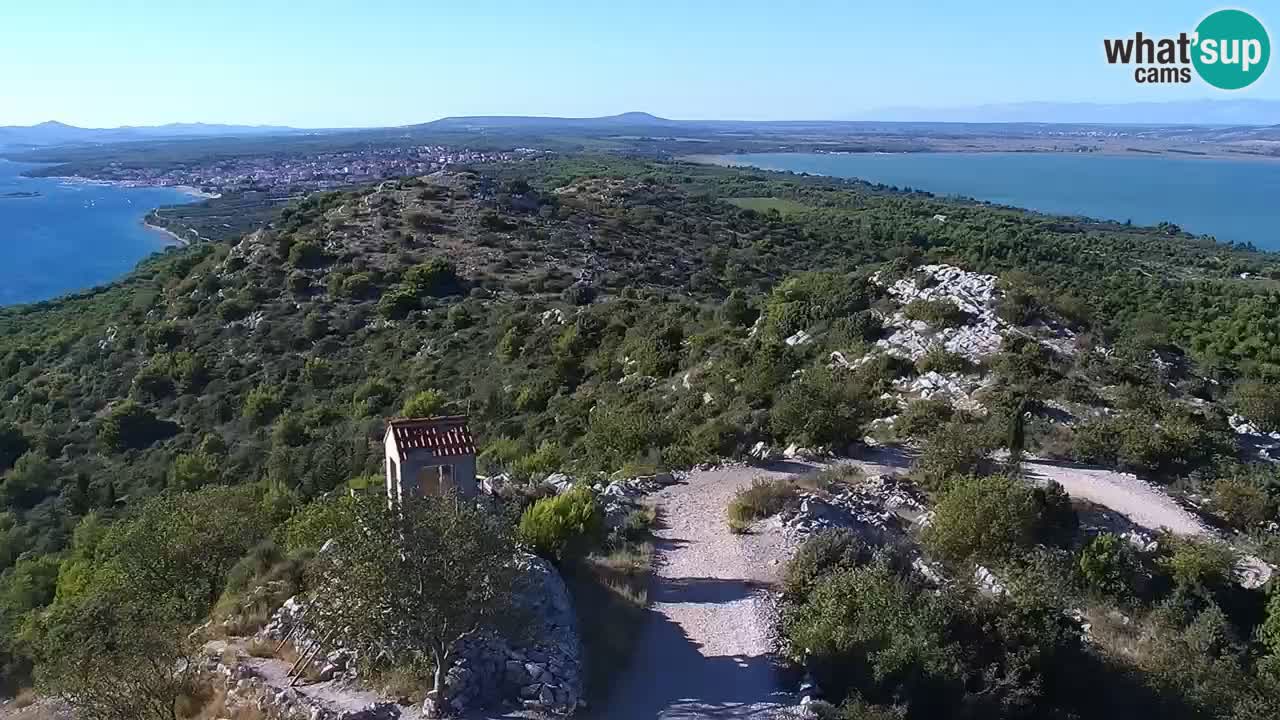 Webcam Pakoštane – Drage – Kornati – Vransko Jezero