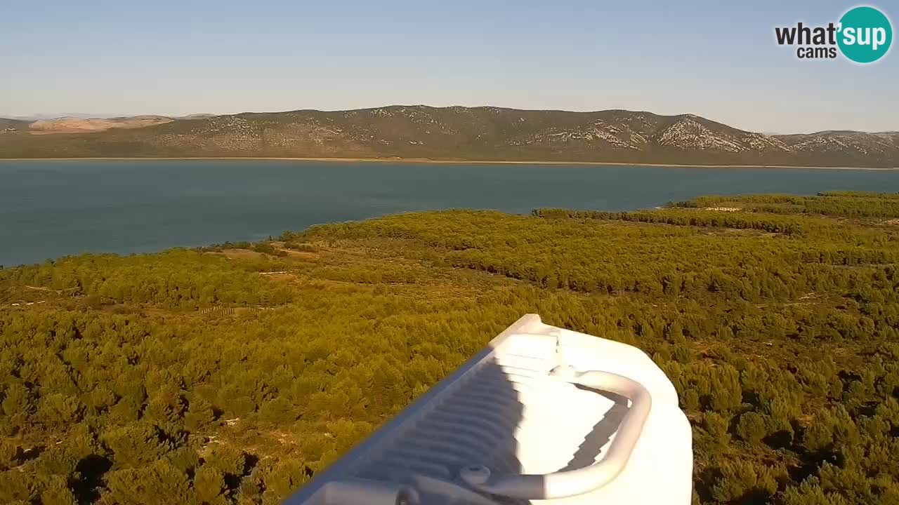 Webcam Pakoštane – Drage – Kornati – Vransko Jezero