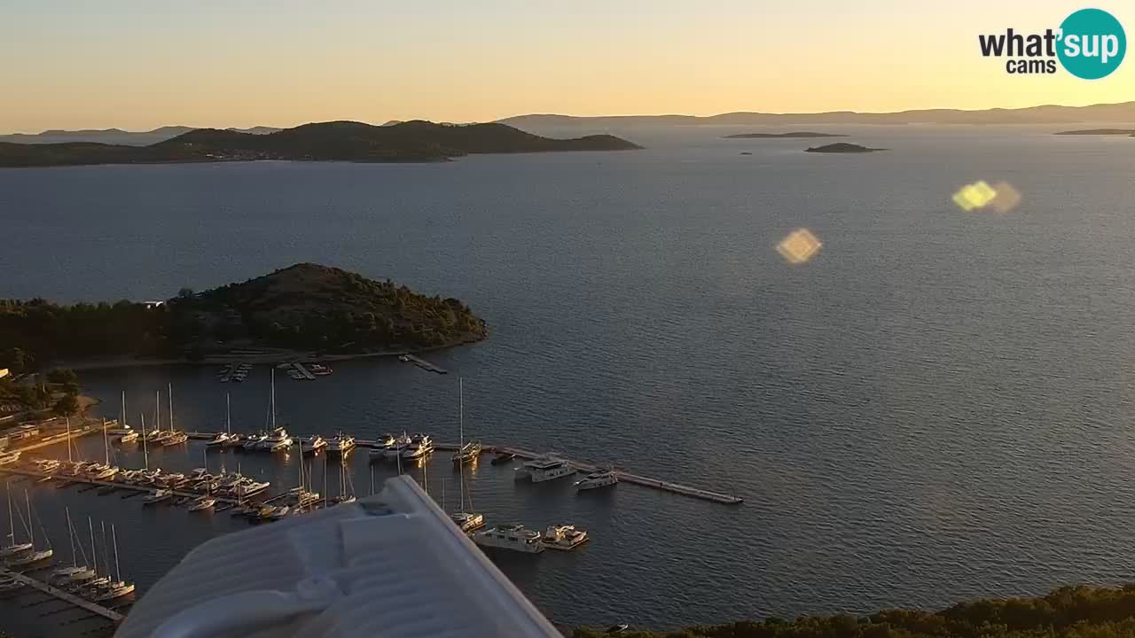 Webcam Pakoštane – Drage – Kornati – Vransko Jezero