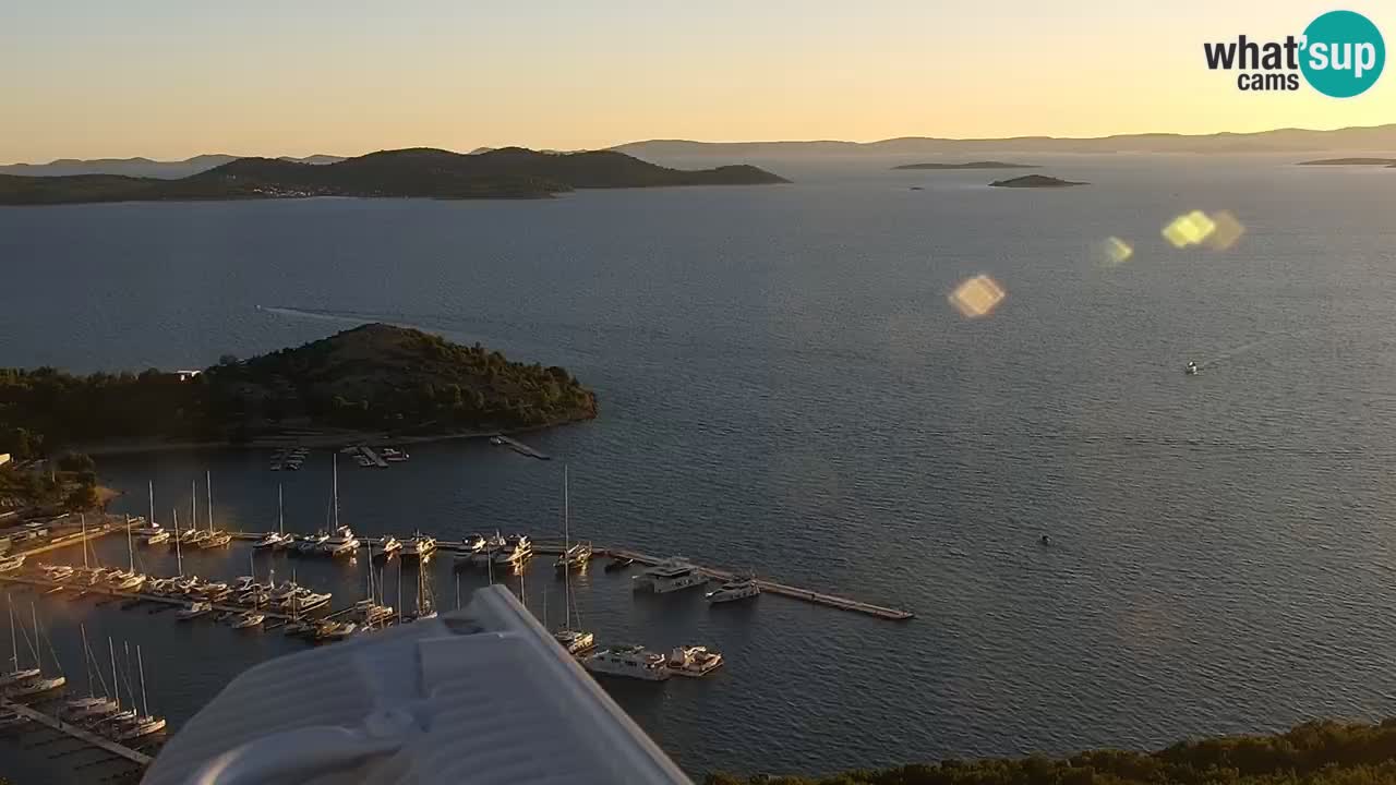 Webcam Pakoštane – Drage – Kornati – Vransko Jezero