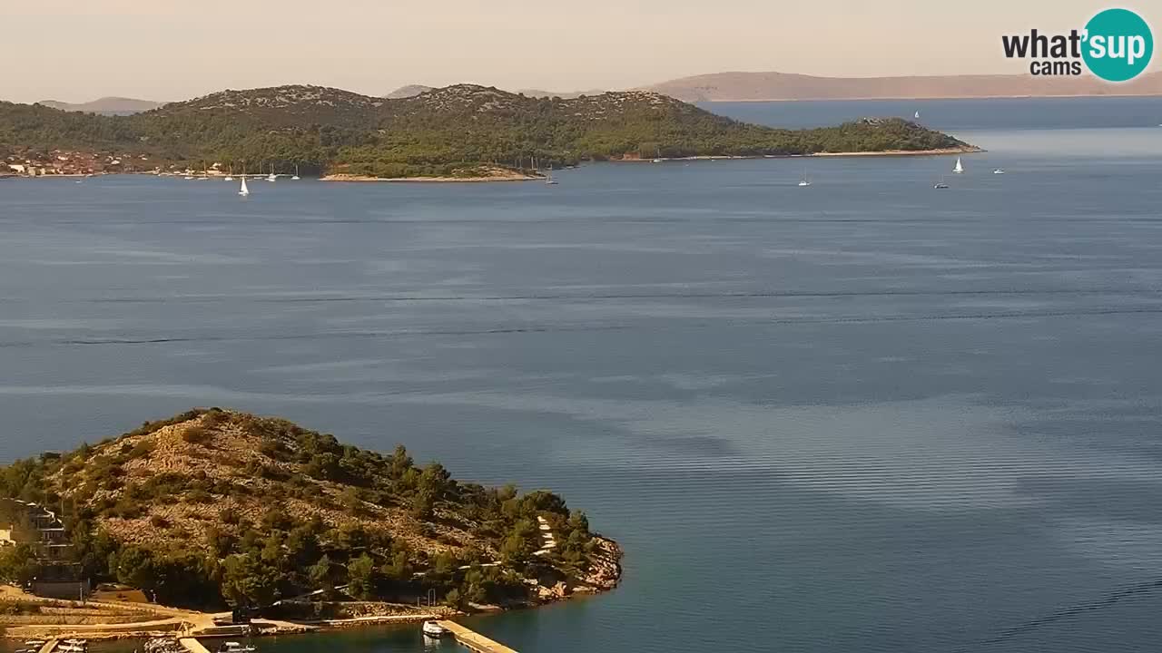 Webcam Pakoštane – Drage – Kornati – Vransko Jezero