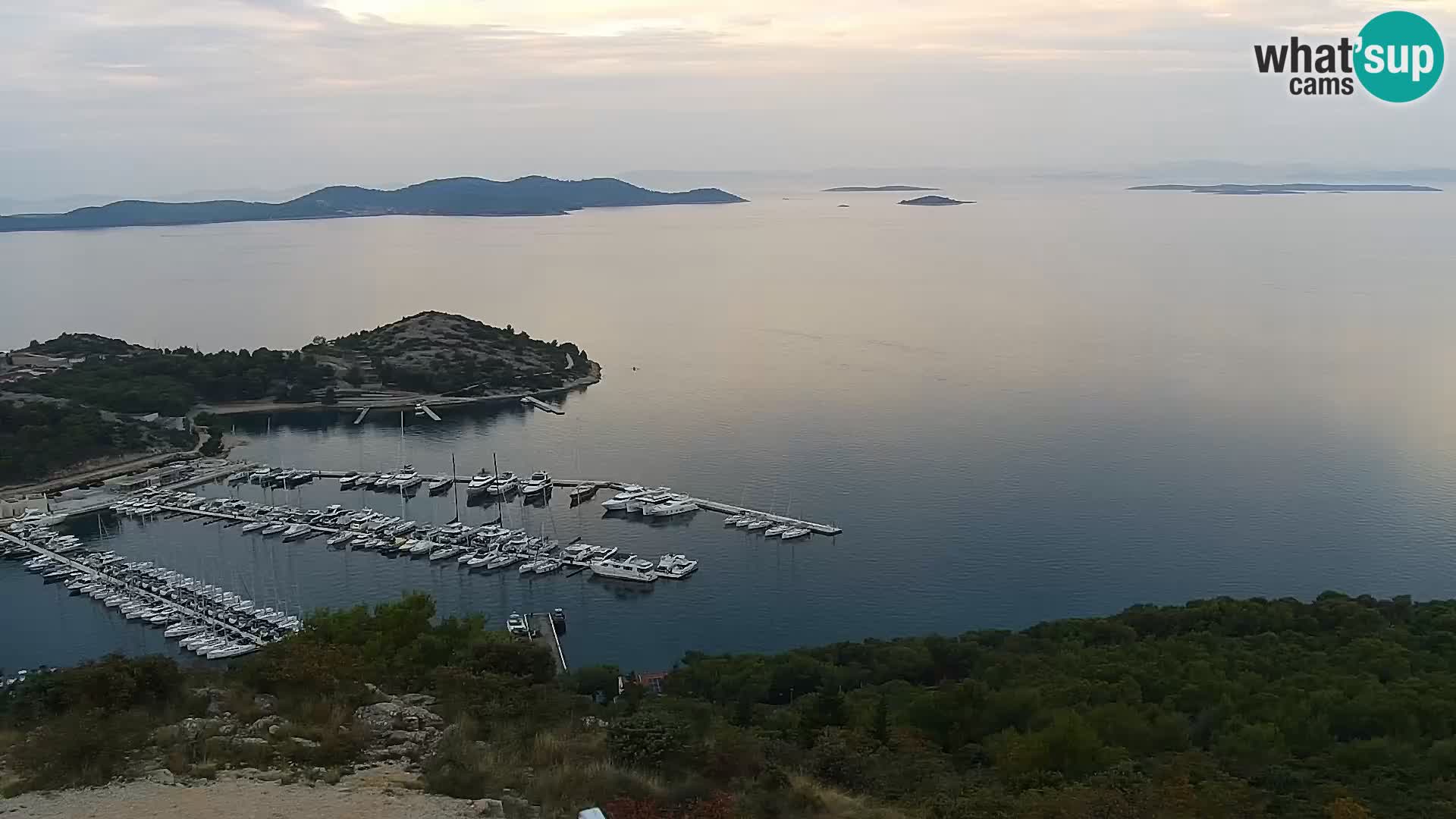 Webcam Pakoštane – Drage – Kornati – Vransko Jezero
