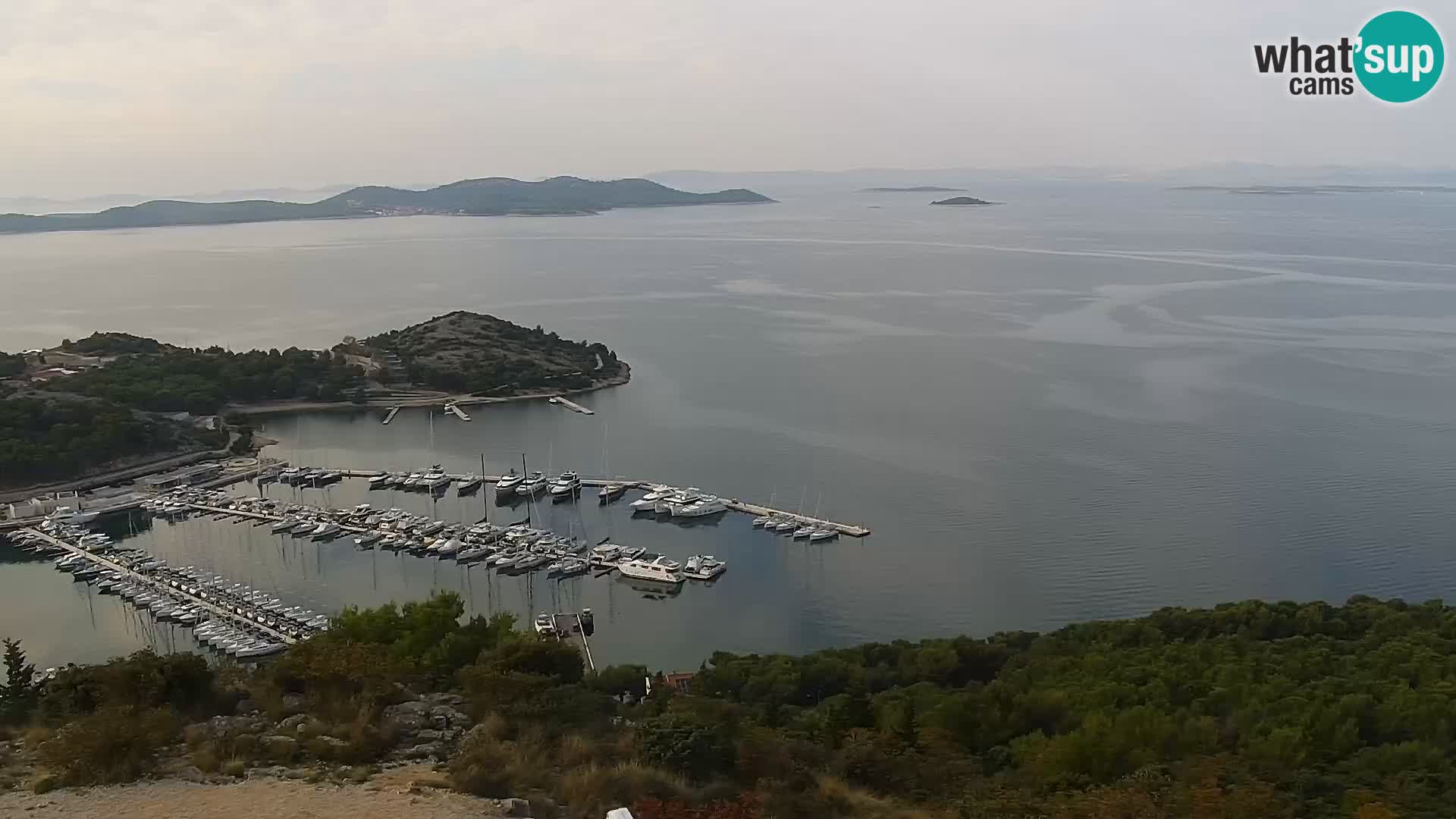 Webcam Pakoštane – Drage – Kornati – Vransko Jezero
