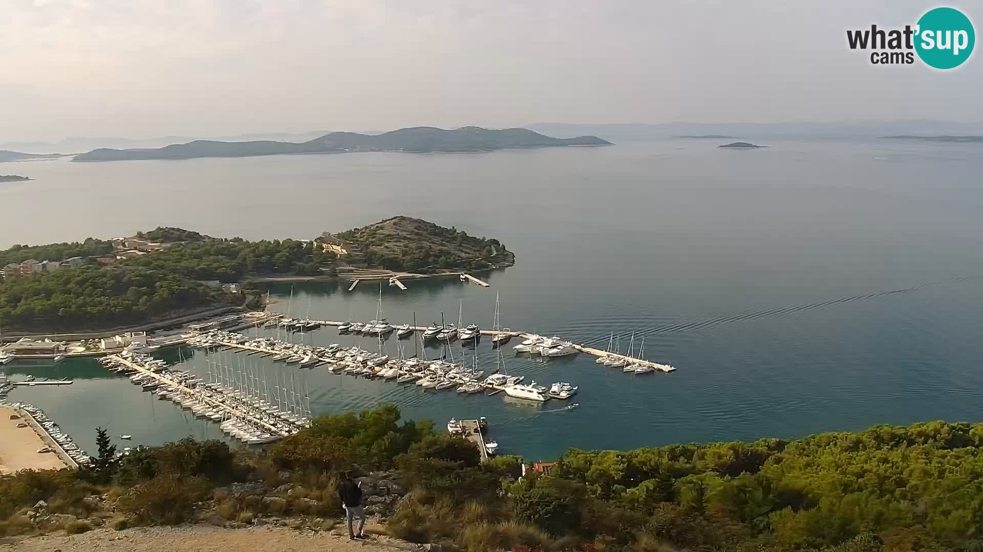 Webcam Pakoštane – Drage – Kornati – Vransko Jezero