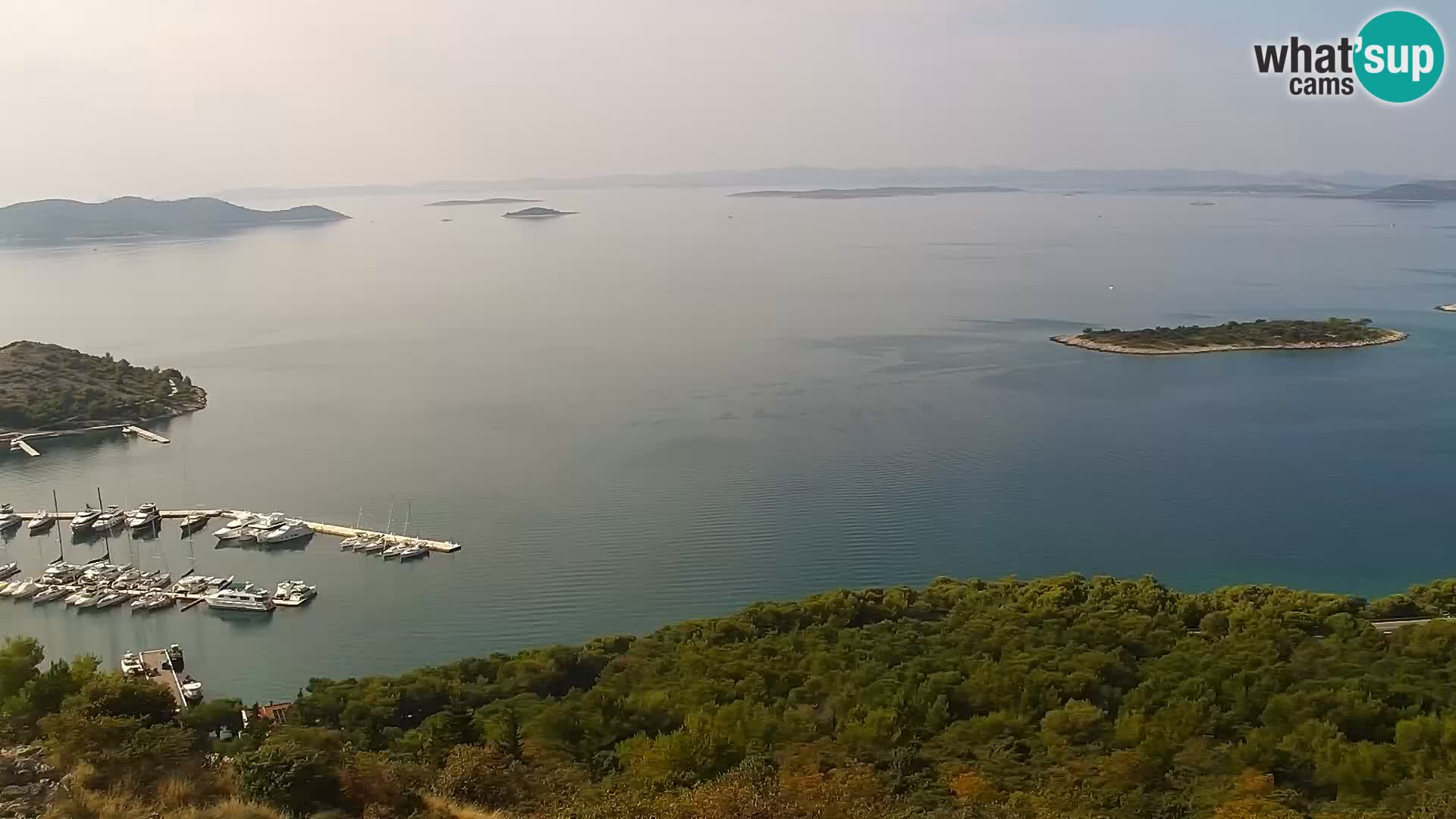 Livecam Pakoštane – Drage – Kornati – Vransko Jezero