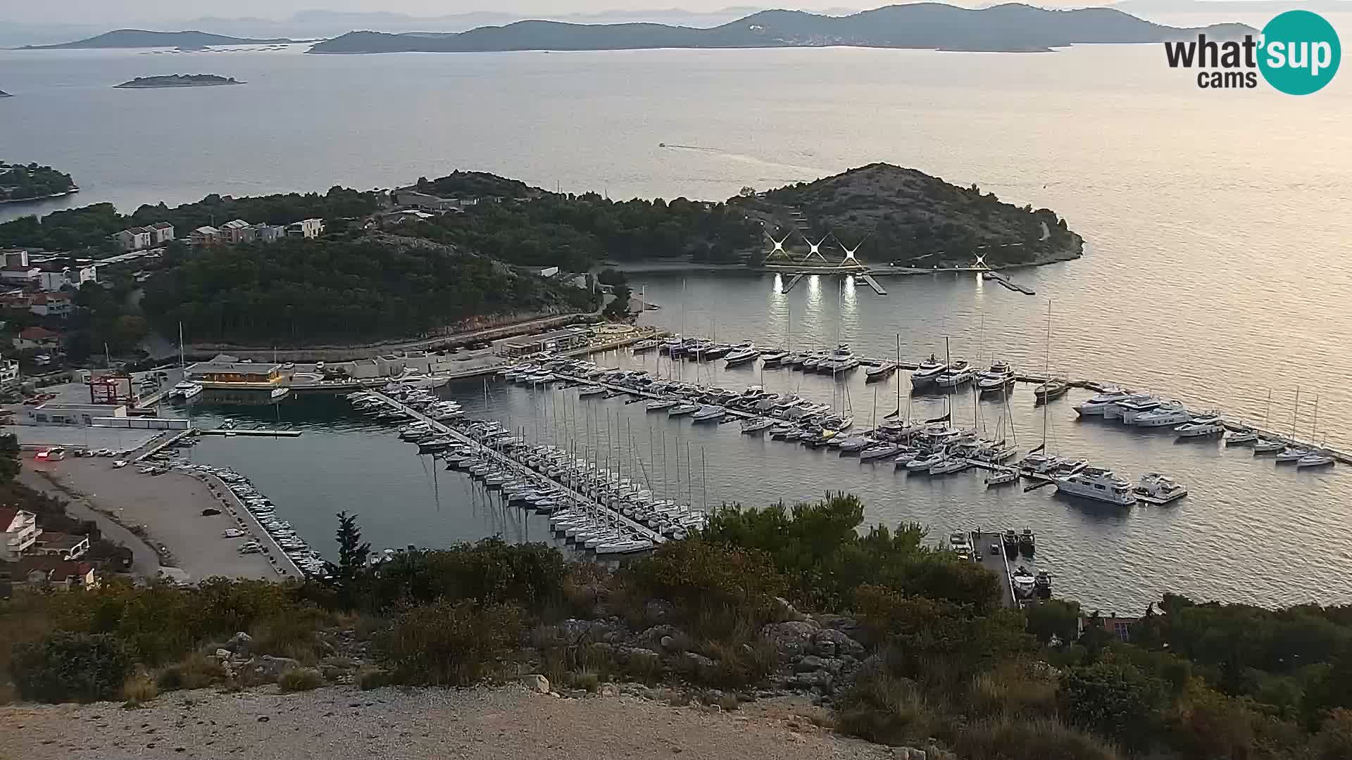 Webcam Pakoštane – Drage – Kornati – Vransko Jezero