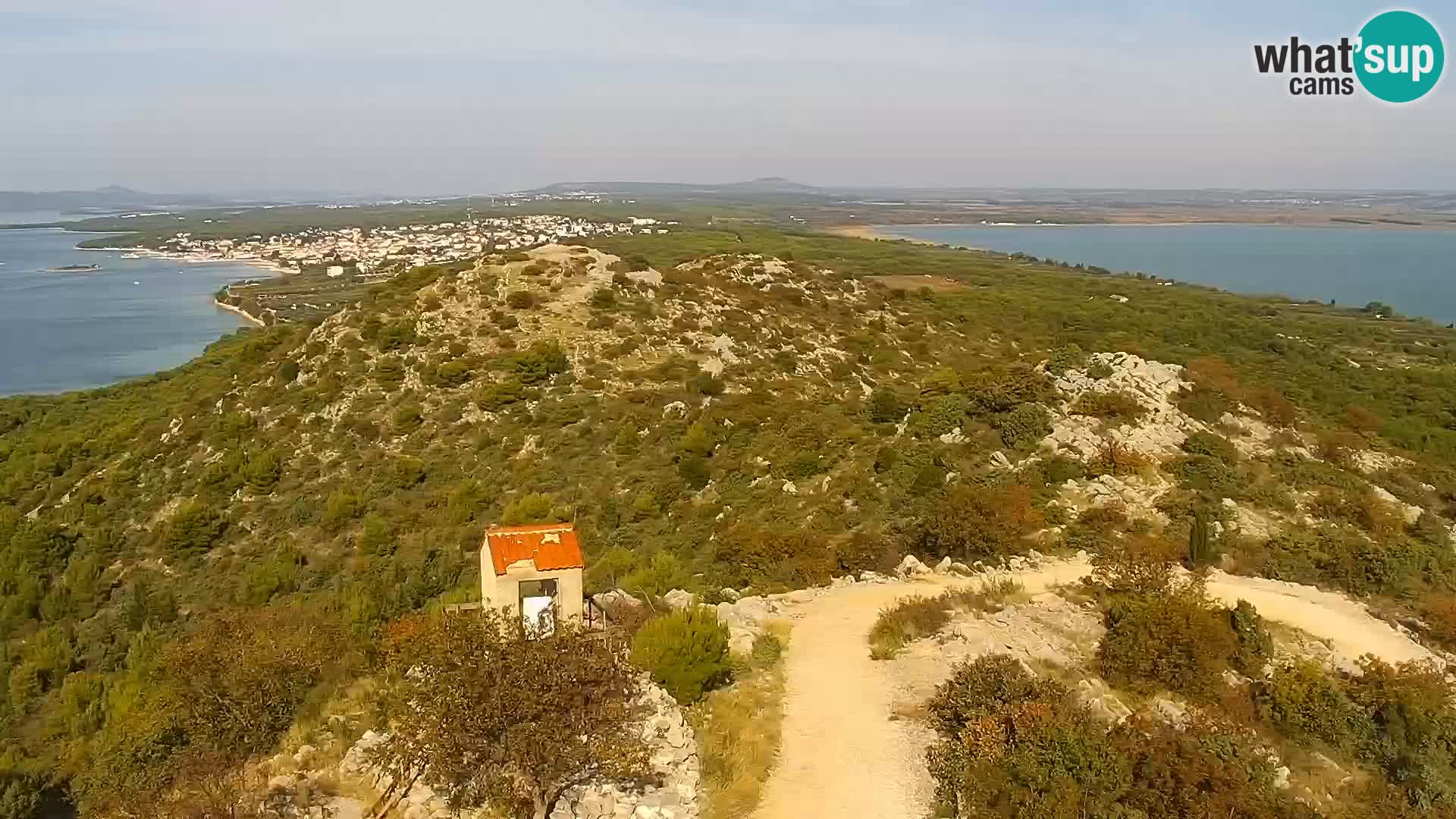 Webcam Pakoštane – Drage – Kornati – Vransko Jezero