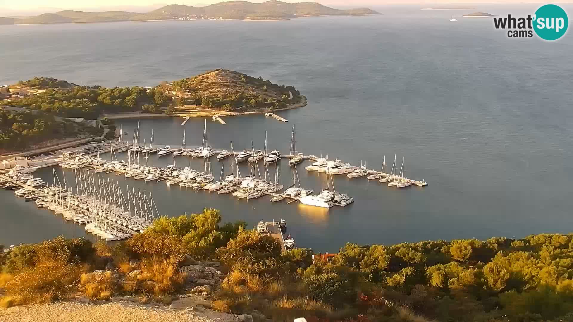 Webcam Pakoštane – Drage – Kornati – Vransko Jezero