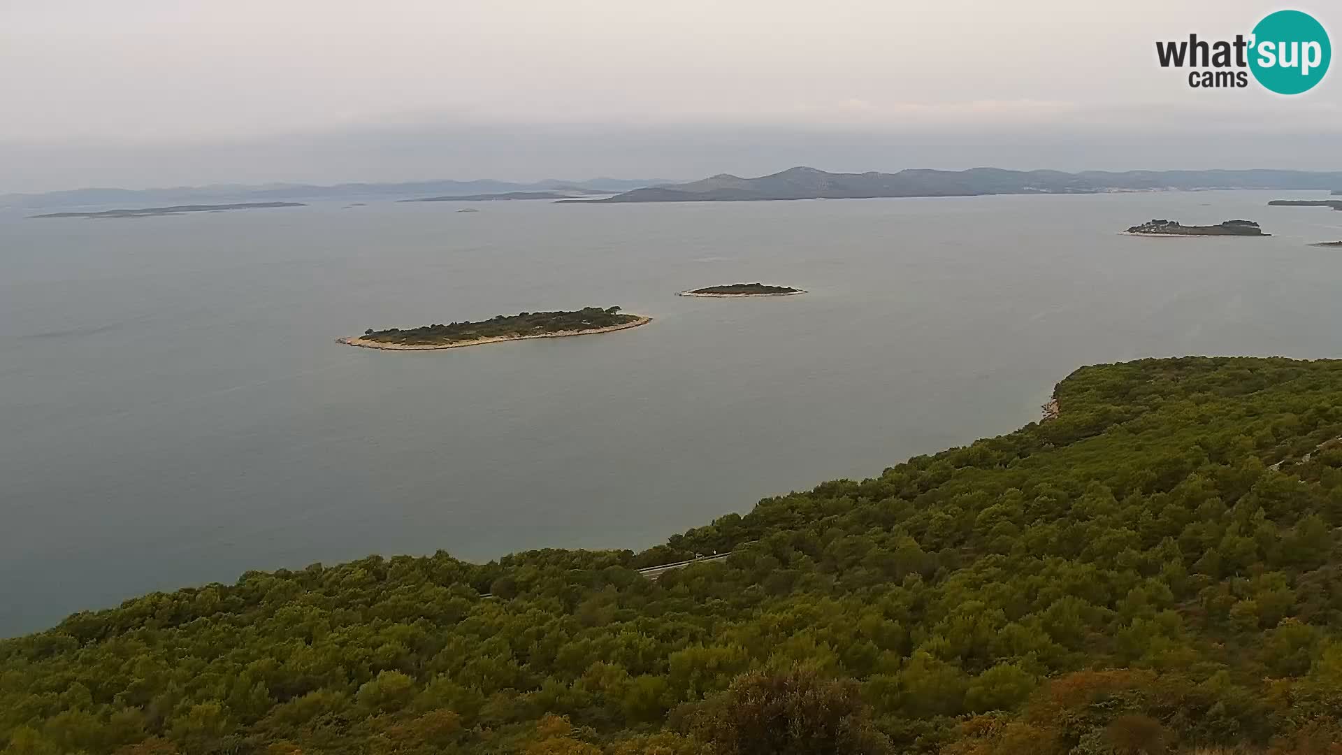 Livecam Pakoštane – Drage – Kornati – Vransko Jezero
