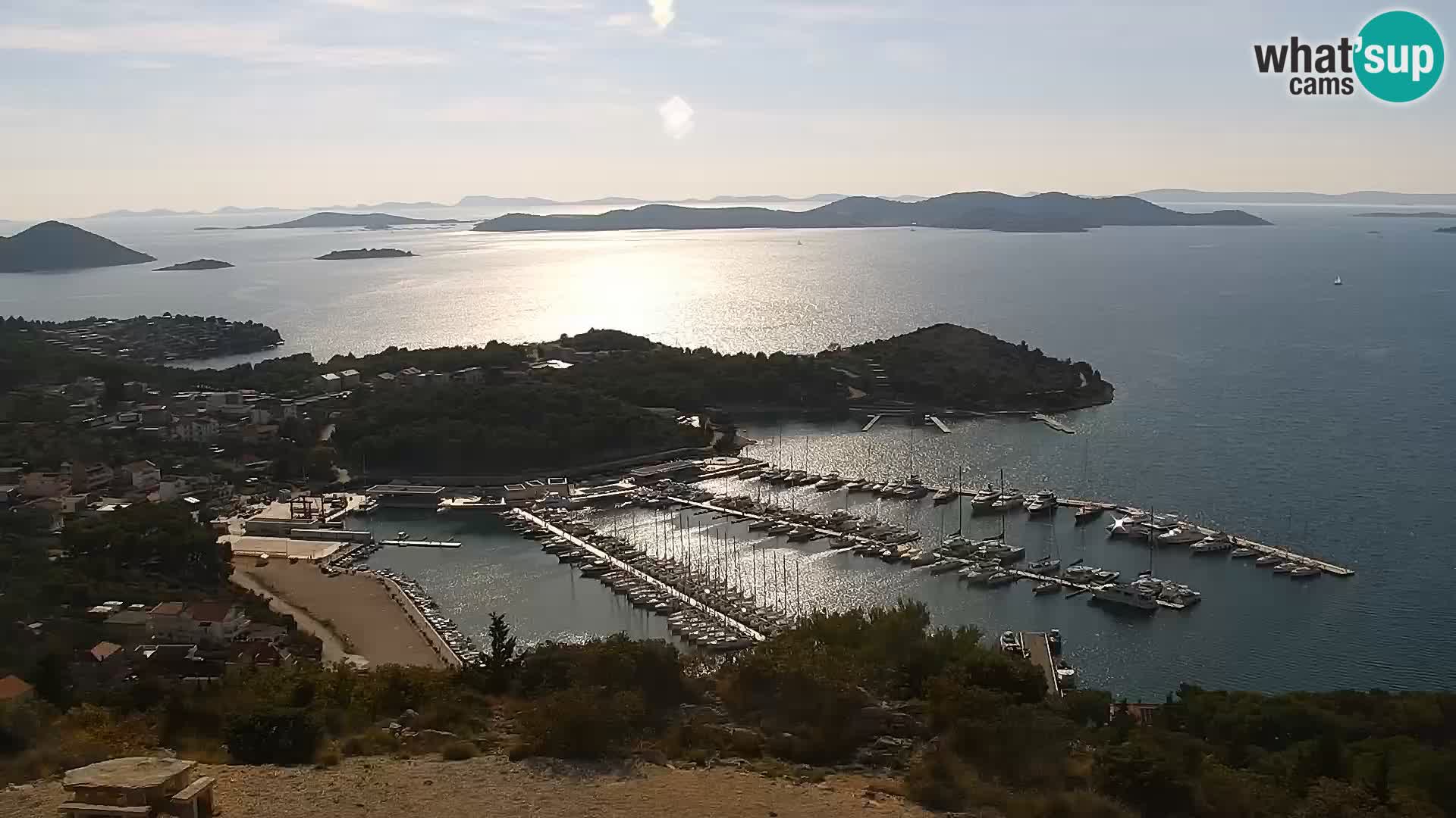 Webcam Pakoštane – Drage – Kornati – Vransko Jezero