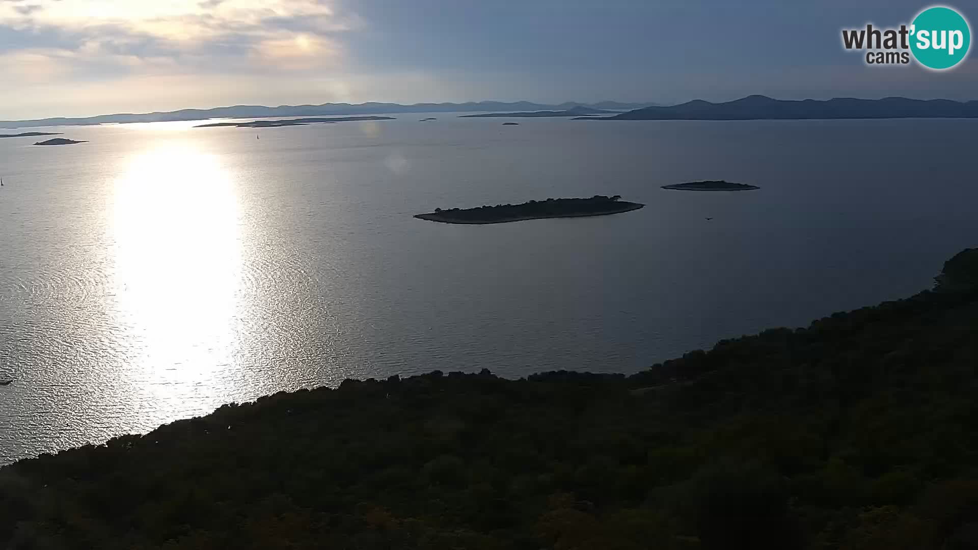Webcam Pakoštane – Drage – Kornati – Vransko Jezero