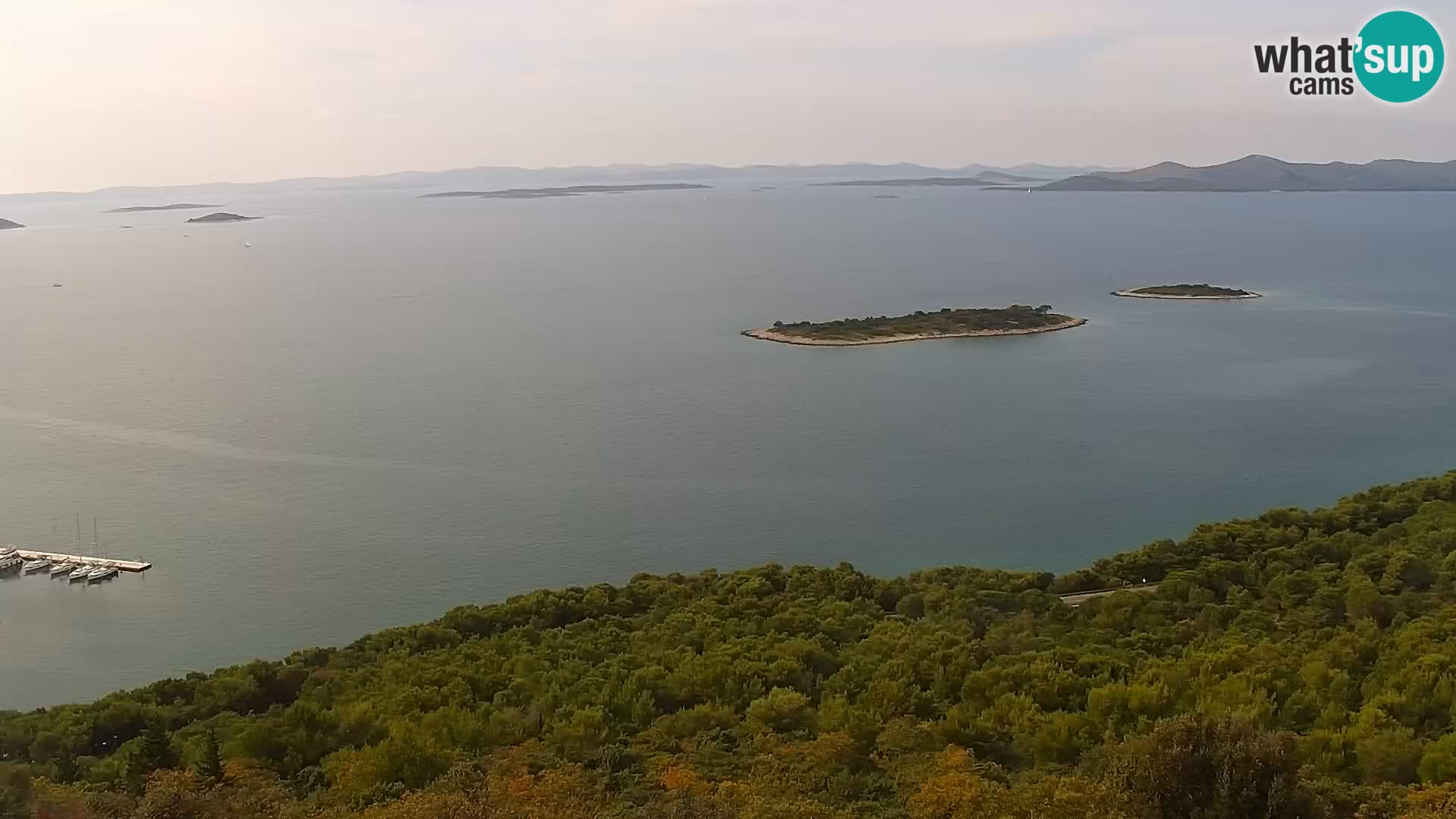 Live cam Pakoštane – Drage – Kornati – Vransko Jezero