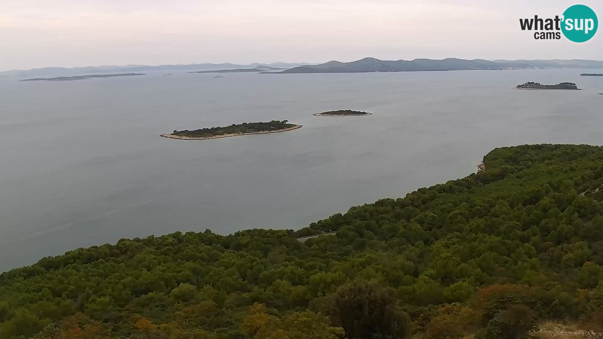 Live cam Pakoštane – Drage – Kornati – Vransko Jezero