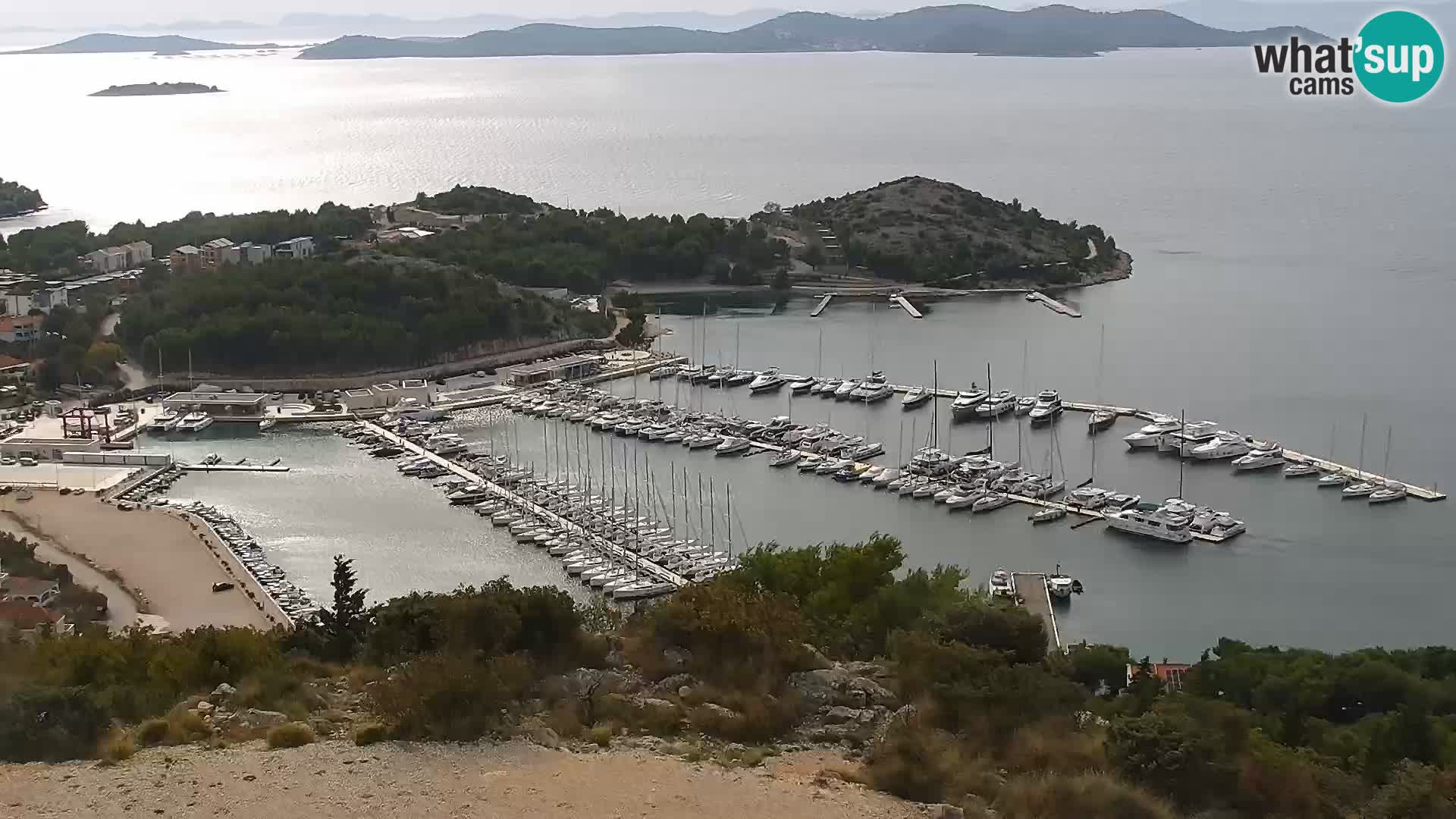 Webcam Pakoštane – Drage – Kornati – Vransko Jezero