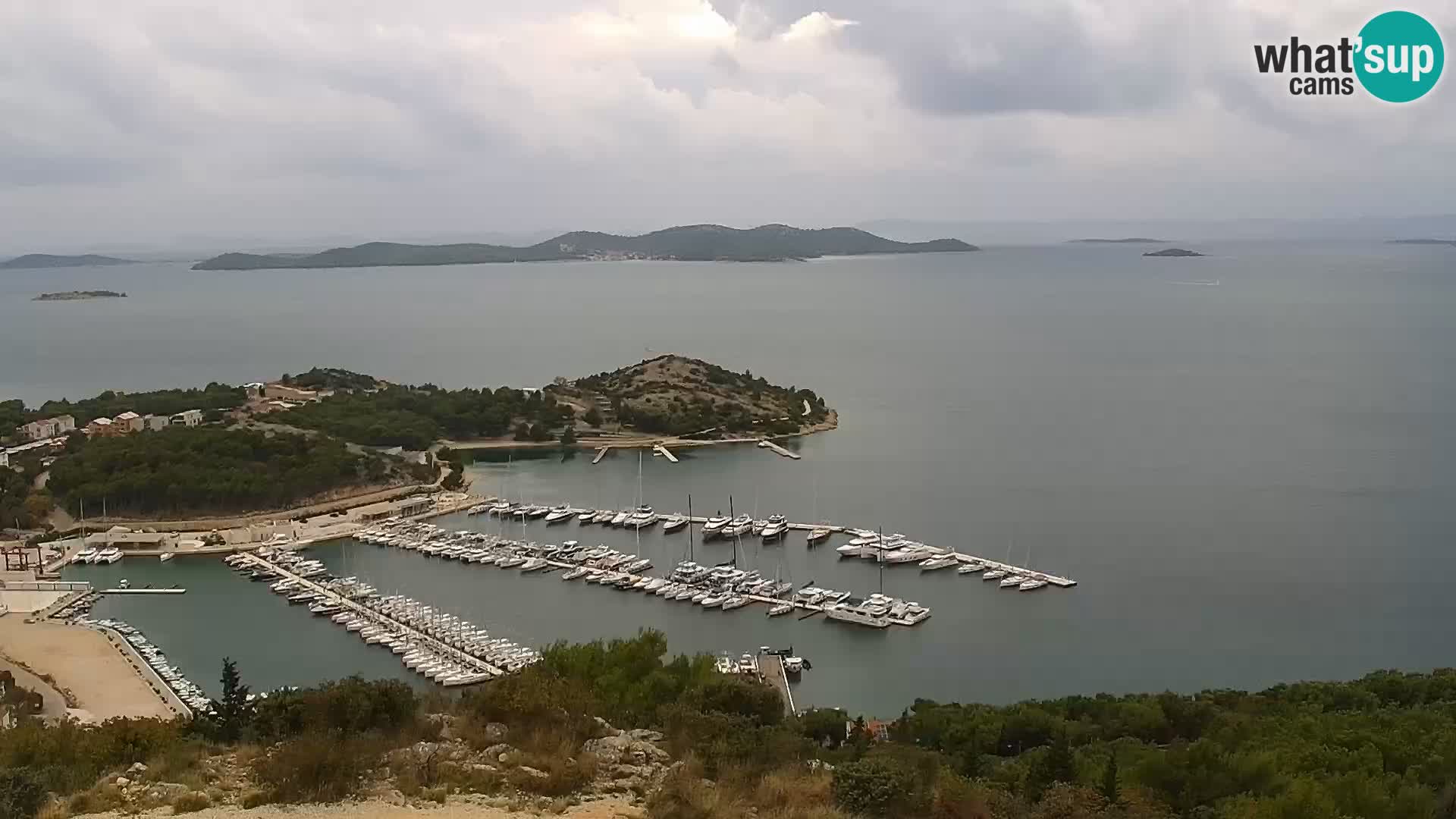 Livecam Pakoštane – Drage – Kornati – Vransko Jezero