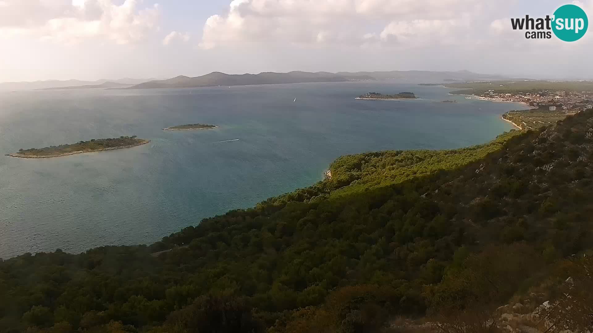 Livecam Pakoštane – Drage – Kornati – Vransko Jezero
