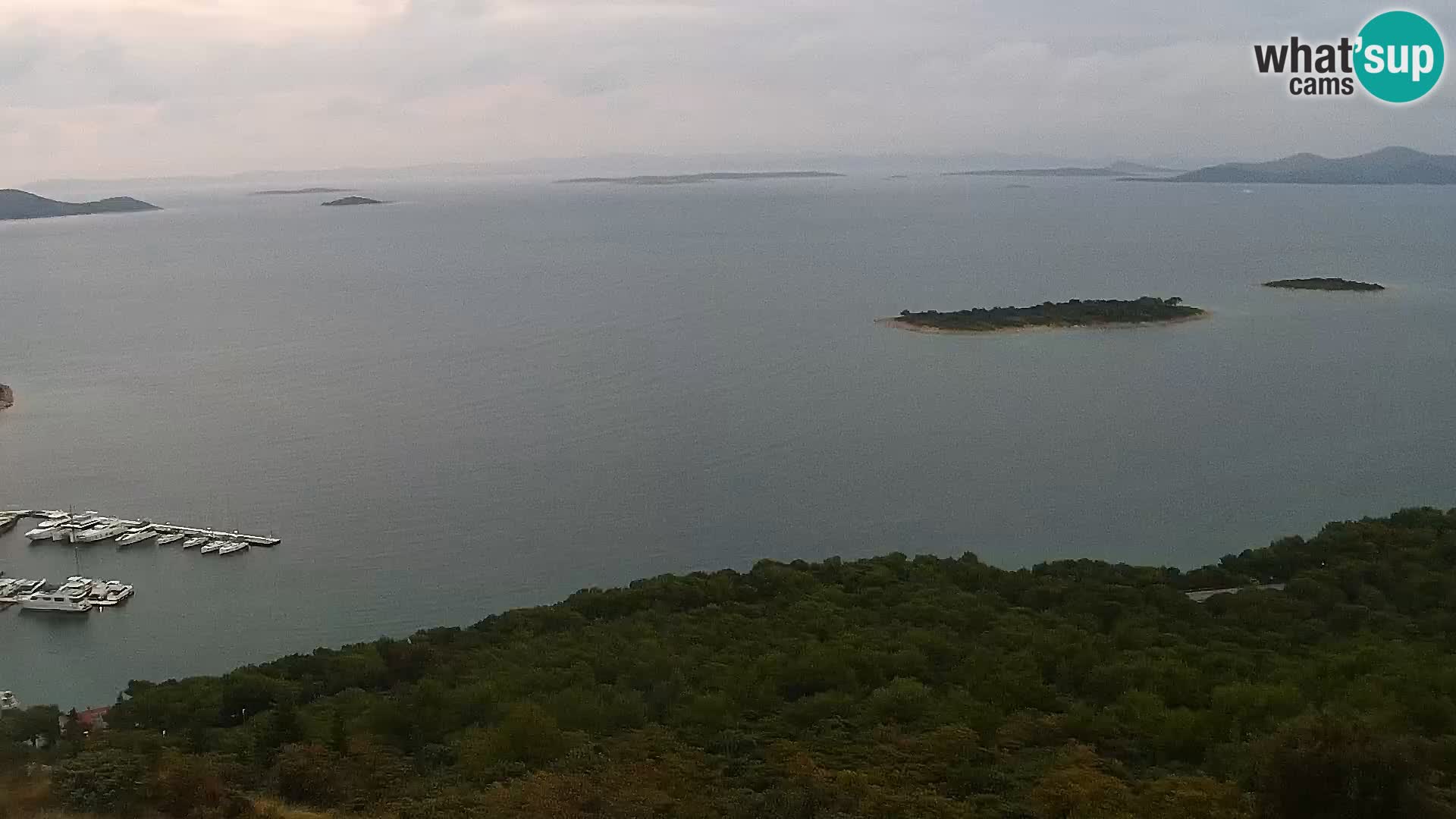 Livecam Pakoštane – Drage – Kornati – Vransko Jezero