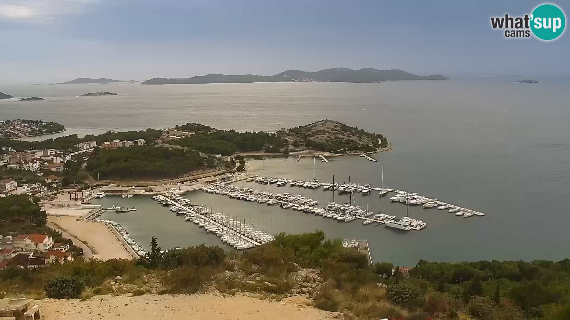 Webcam Pakoštane – Drage – Kornati – Vransko Jezero