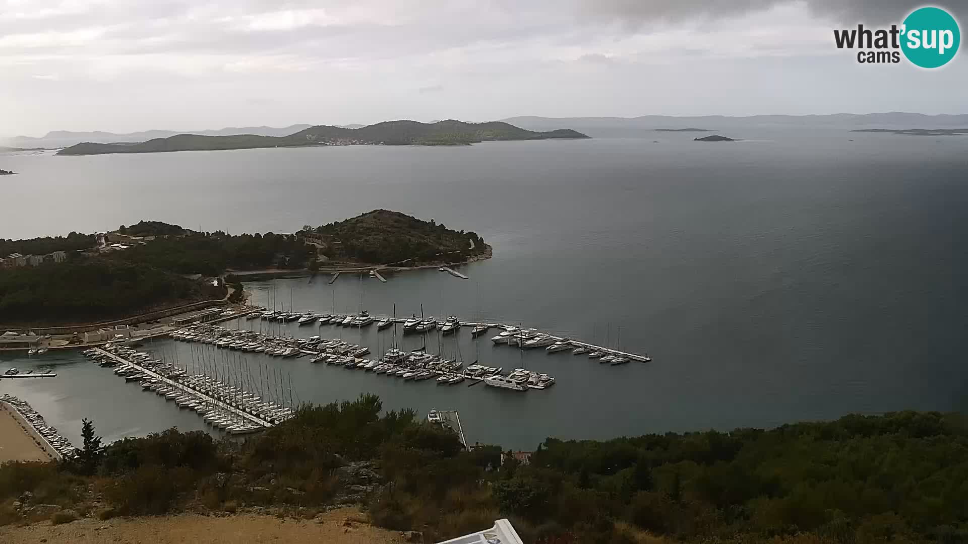 Webcam Pakoštane – Drage – Kornati – Vransko Jezero