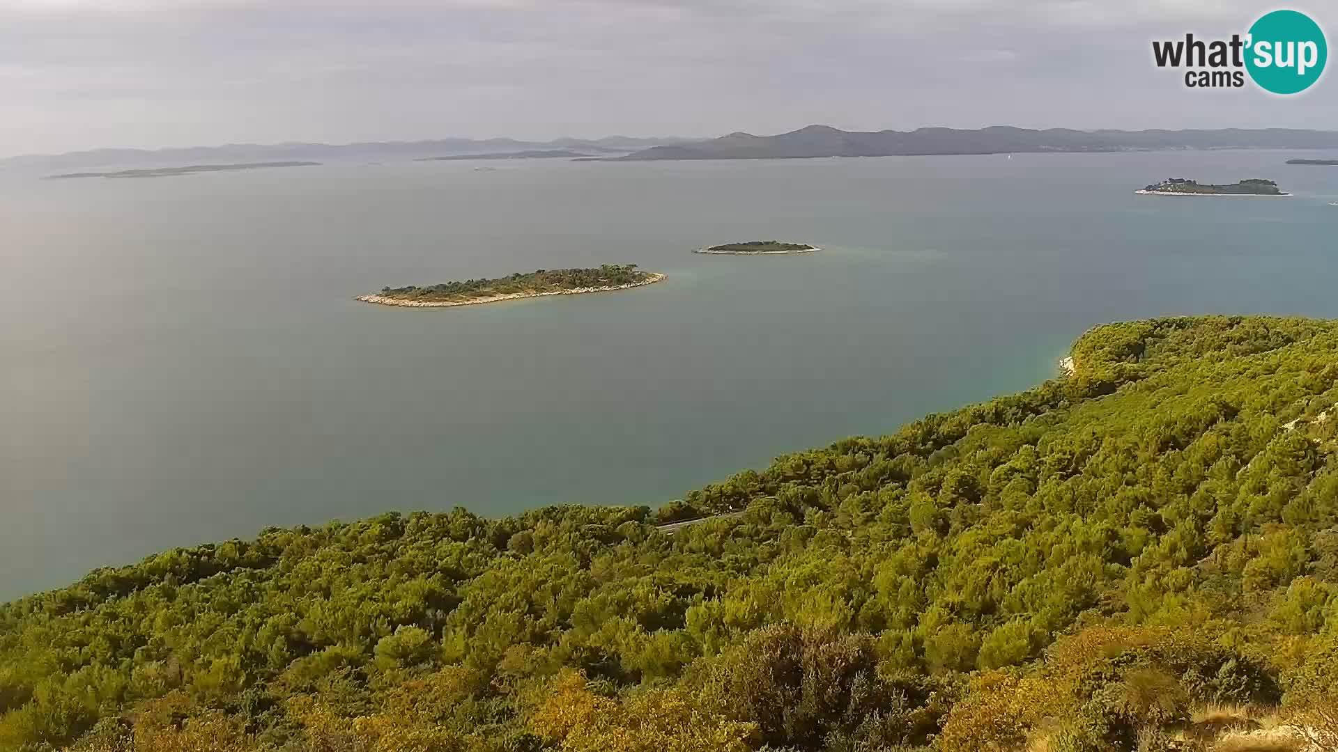 Livecam Pakoštane – Drage – Kornati – Vransko Jezero