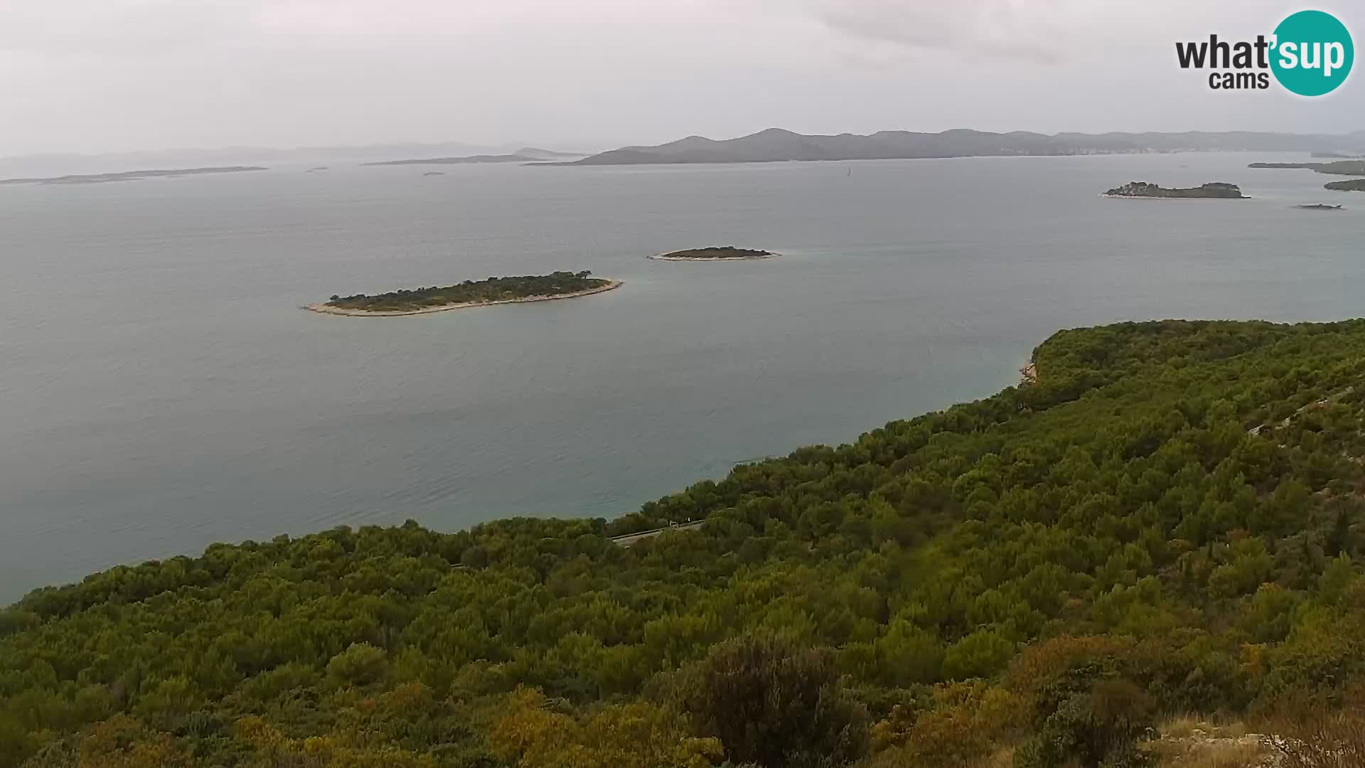 Webcam Pakoštane – Drage – Kornati – Vransko Jezero