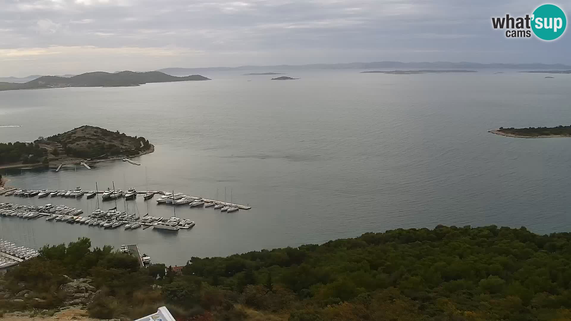 Webcam Pakoštane – Drage – Kornati – Vransko Jezero