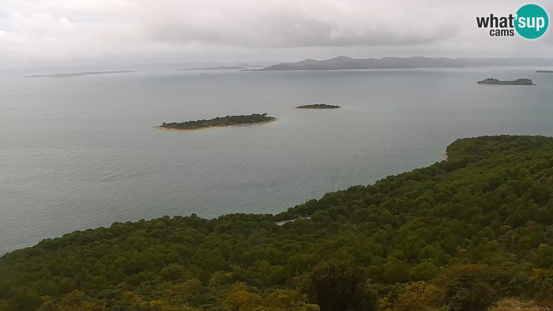 Webcam Pakoštane – Drage – Kornati – Vransko Jezero