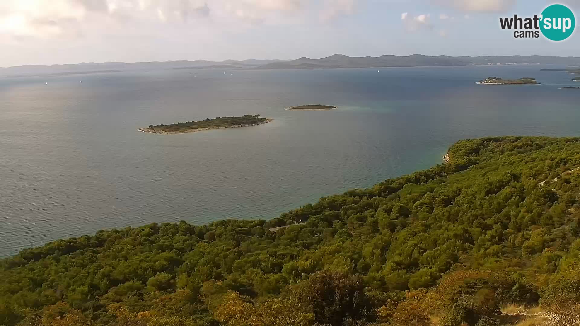 Livecam Pakoštane – Drage – Kornati – Vransko Jezero