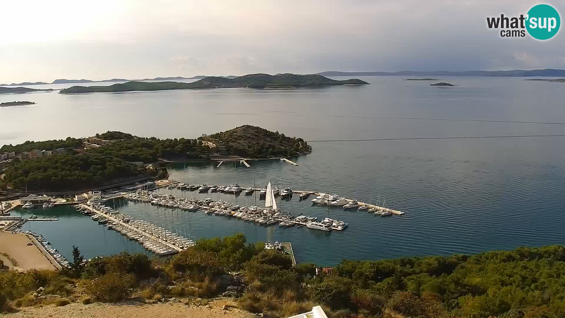 Livecam Pakoštane – Drage – Kornati – Vransko Jezero