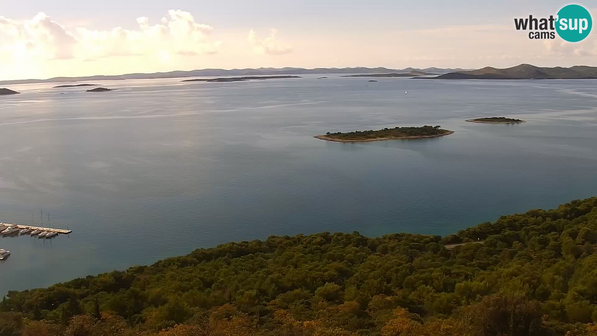 Livecam Pakoštane – Drage – Kornati – Vransko Jezero