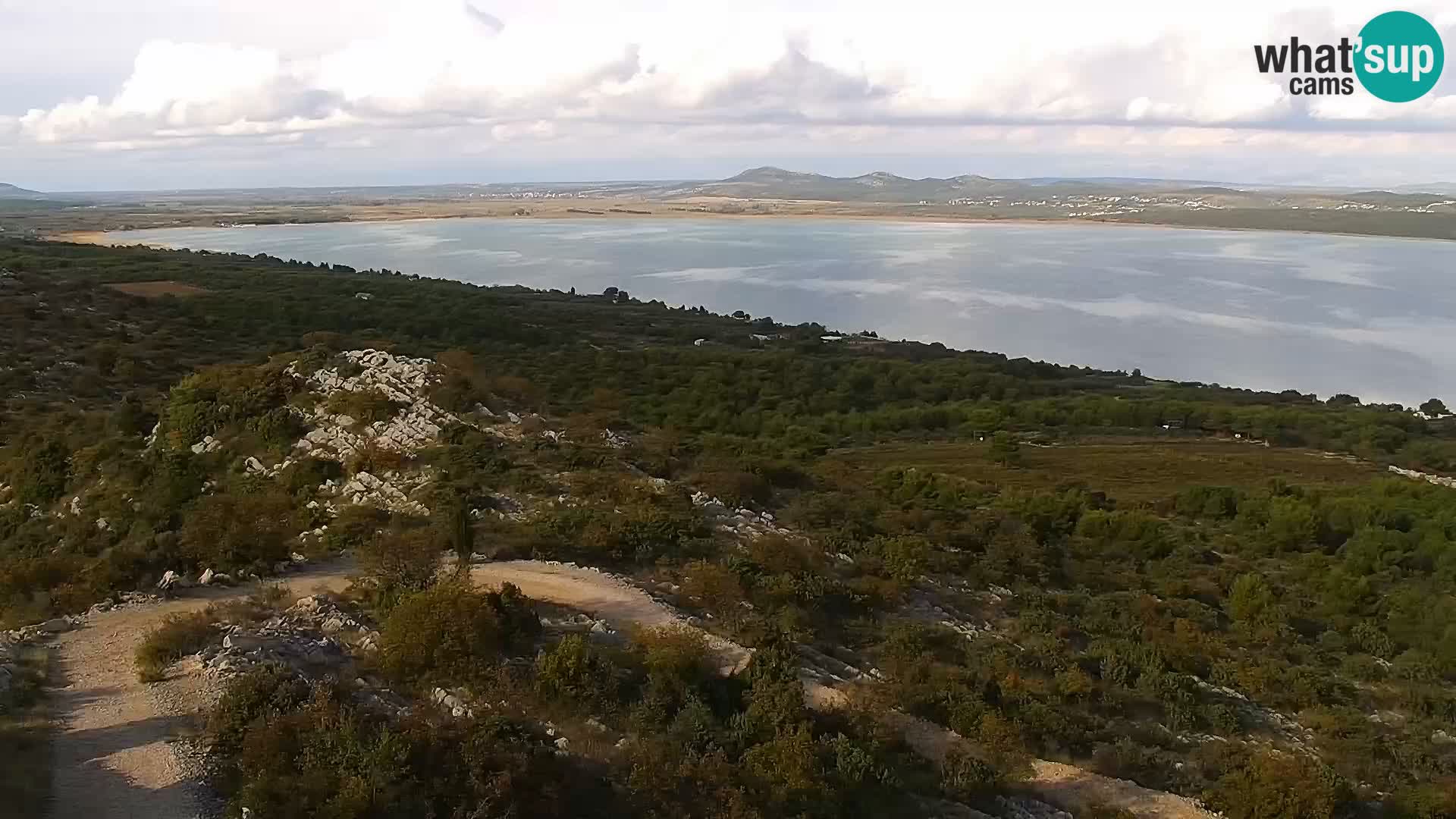 Webcam Pakoštane – Drage – Kornati – Vransko Jezero