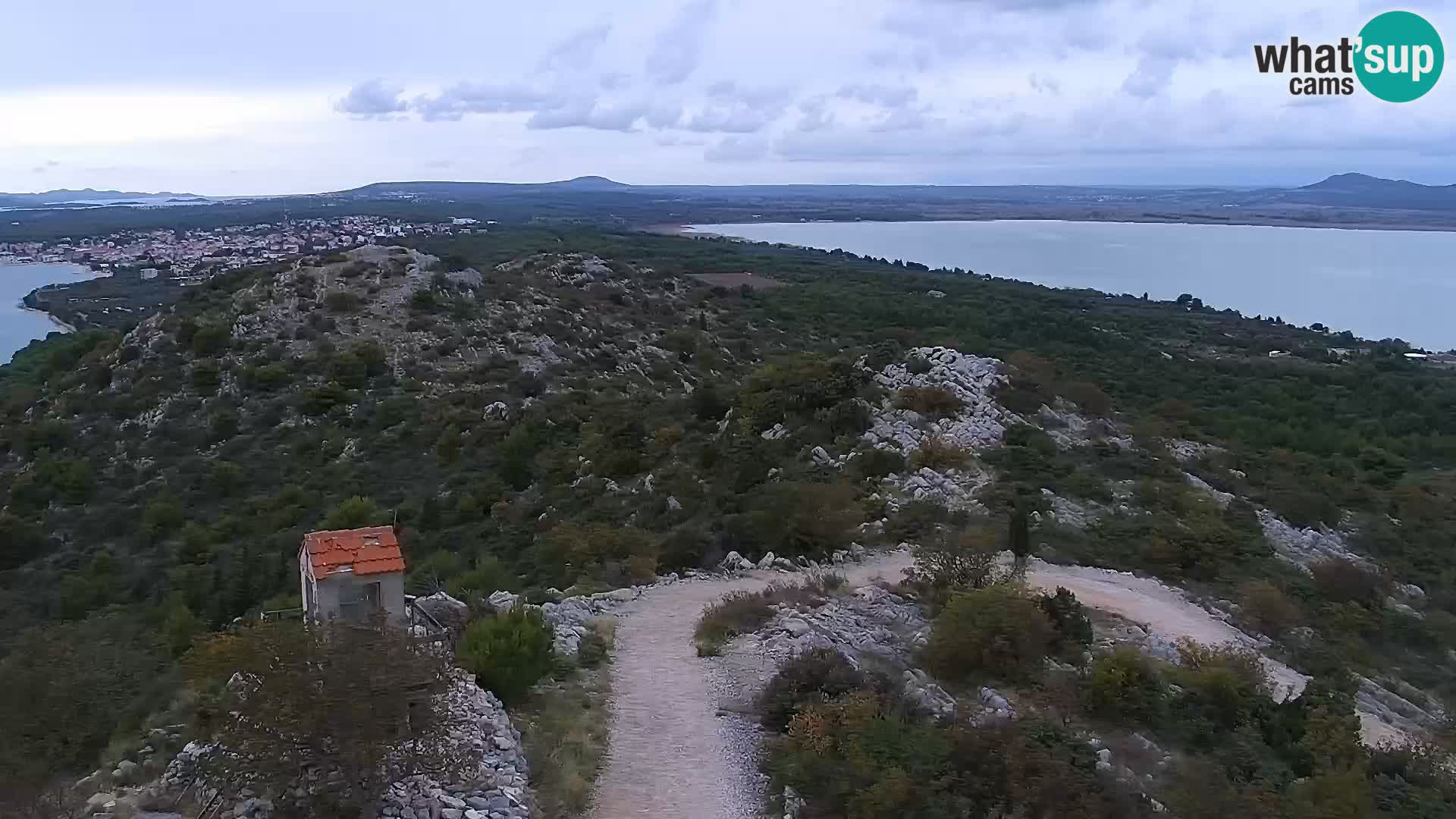 Webcam Pakoštane – Drage – Kornati – Vransko Jezero