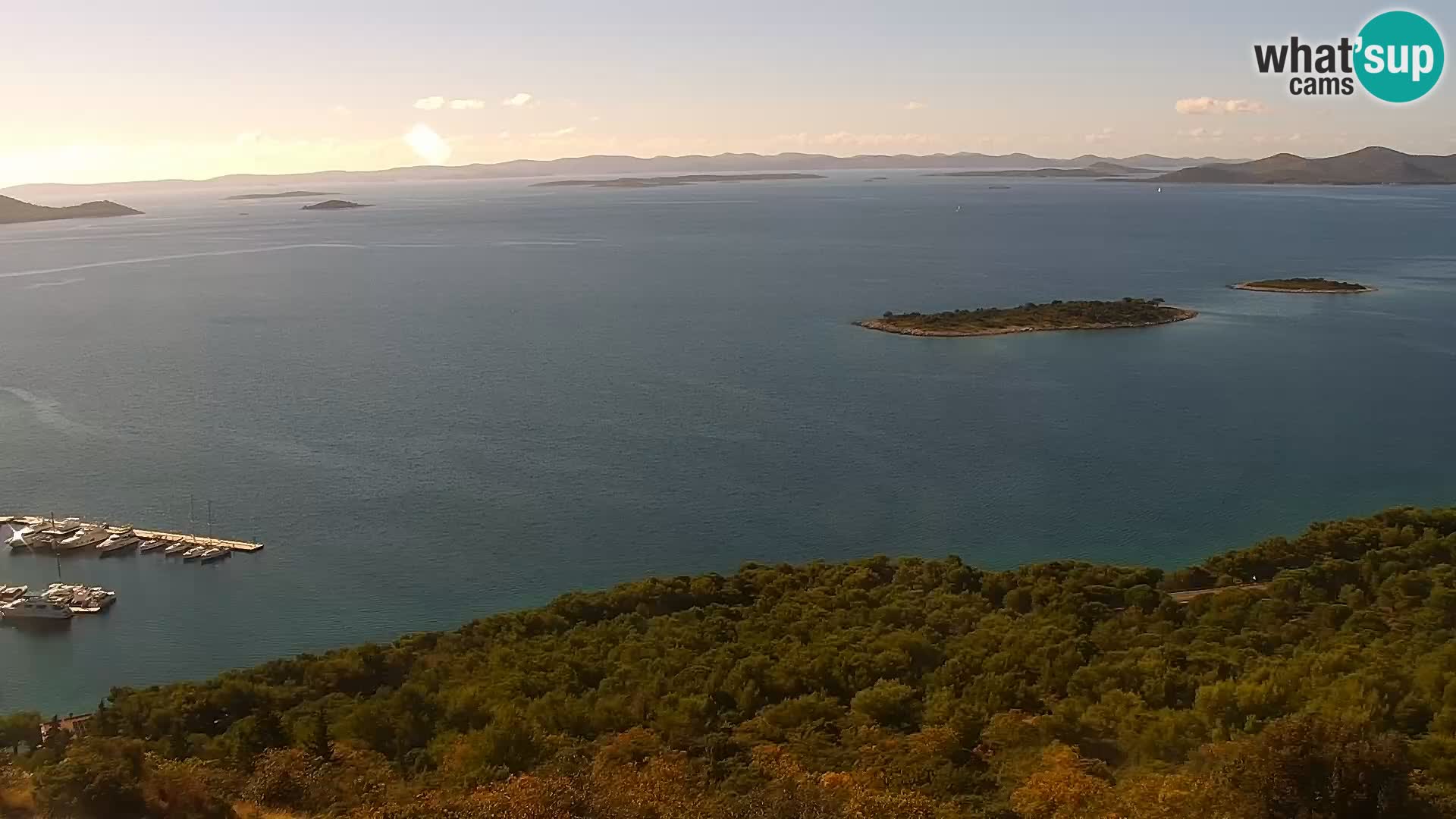 Livecam Pakoštane – Drage – Kornati – Vransko Jezero