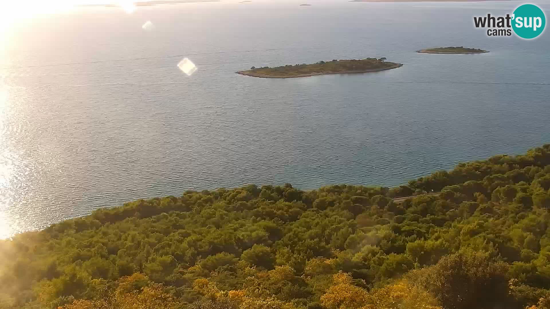 Webcam Pakoštane – Drage – Kornati – Vransko Jezero