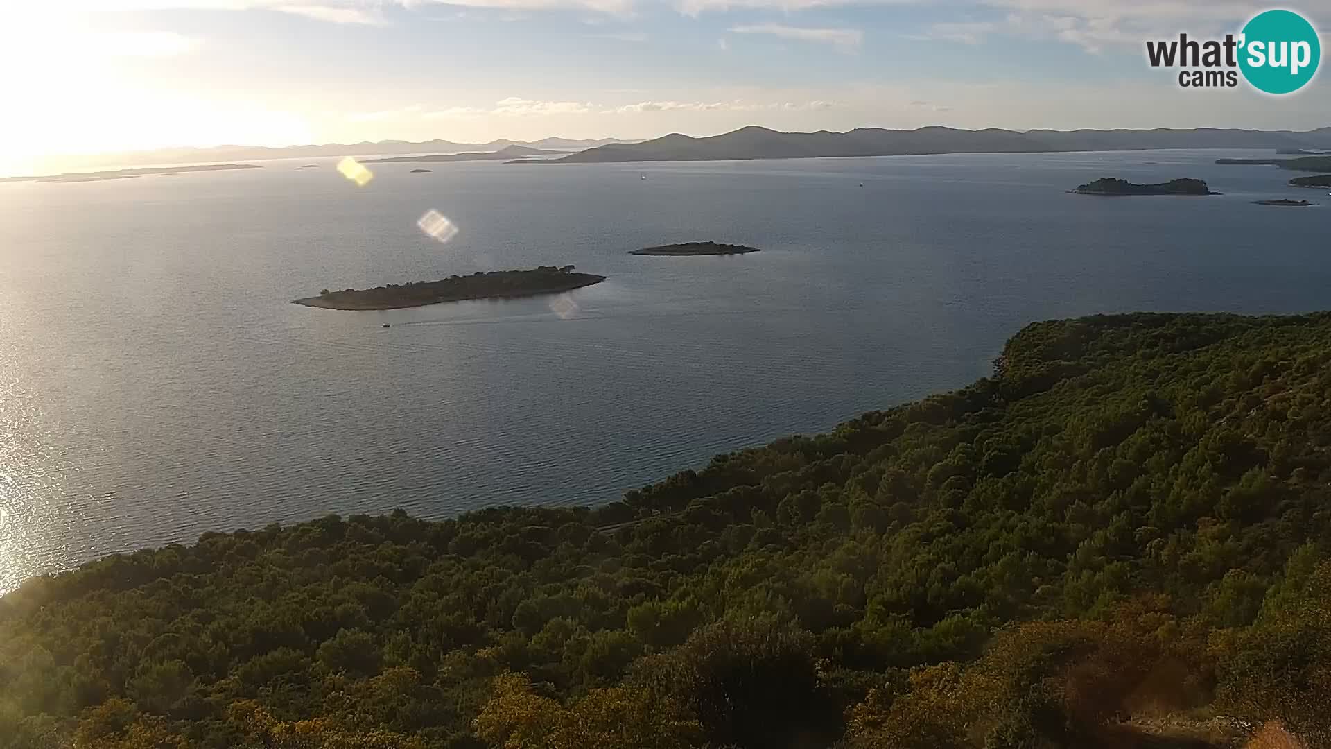 Webcam Pakoštane – Drage – Kornati – Vransko Jezero